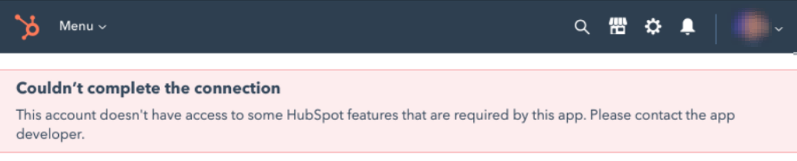 HubSpot_Connection_Error.png